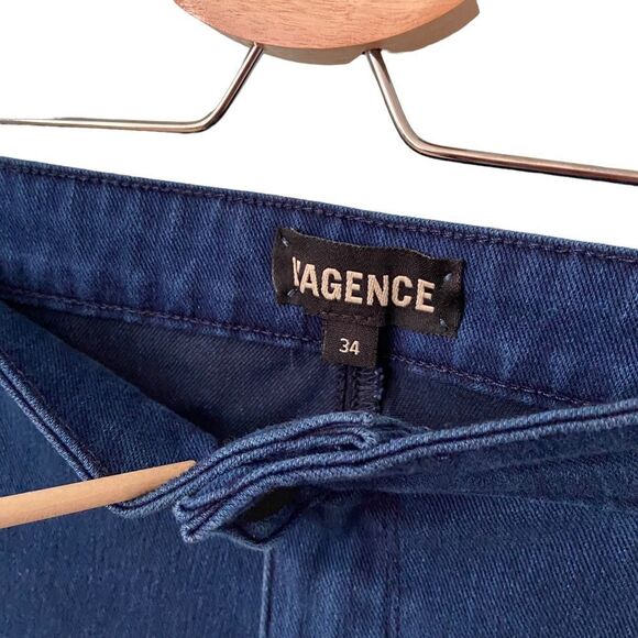 L’AGENCE Luxe Lounge Yasmeen High Rise Skinny Legging in River Blue Size 34 - Picture 10 of 10